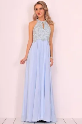 2024 New Arrival Scoop Chiffon With Beading Prom Dresses PGXK27QB