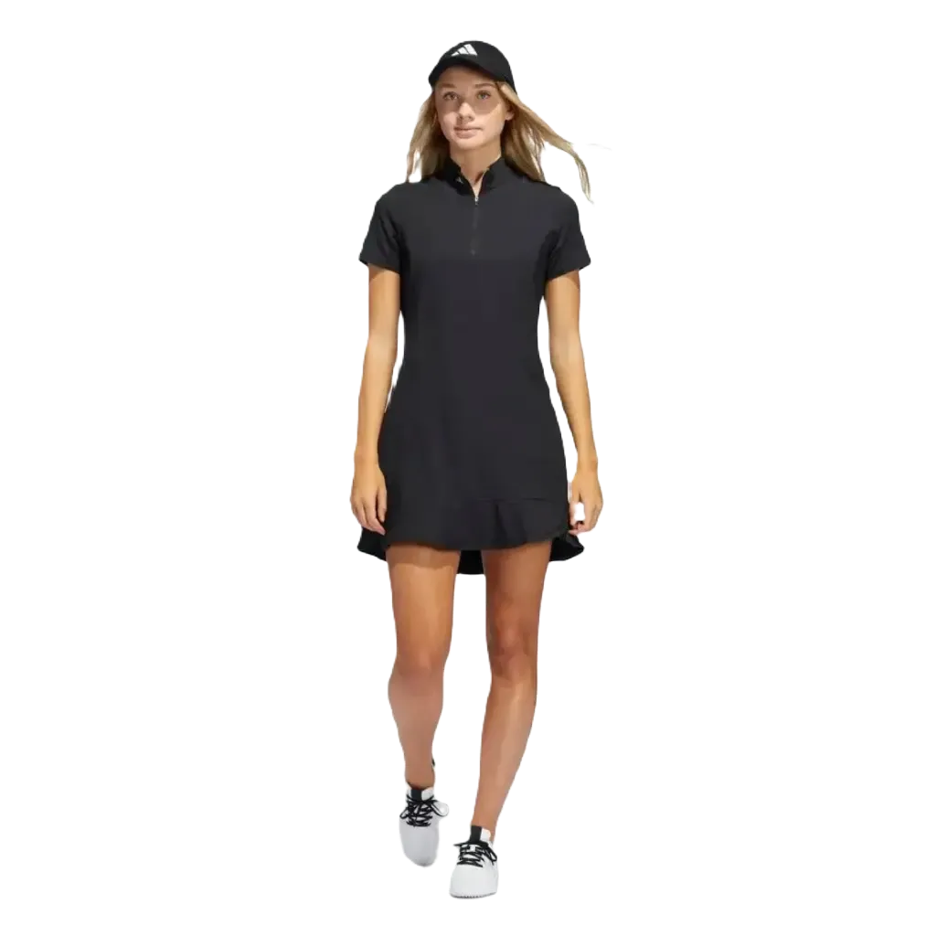 Adidas Ladies Frill Dress - Black