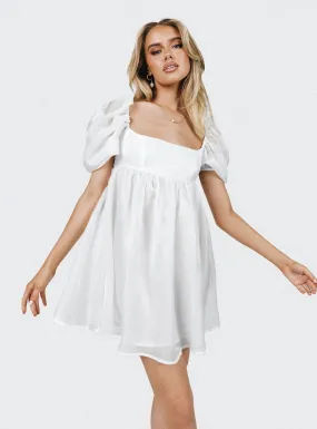 Alaya Mini Dress White