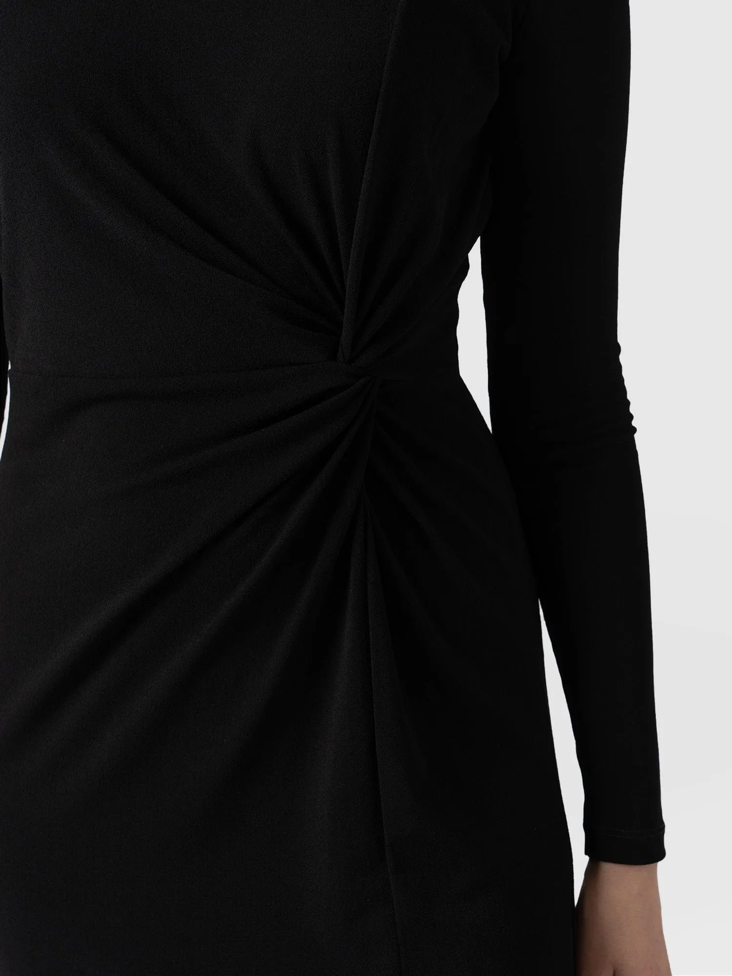 Bailey Knot Dress - Black