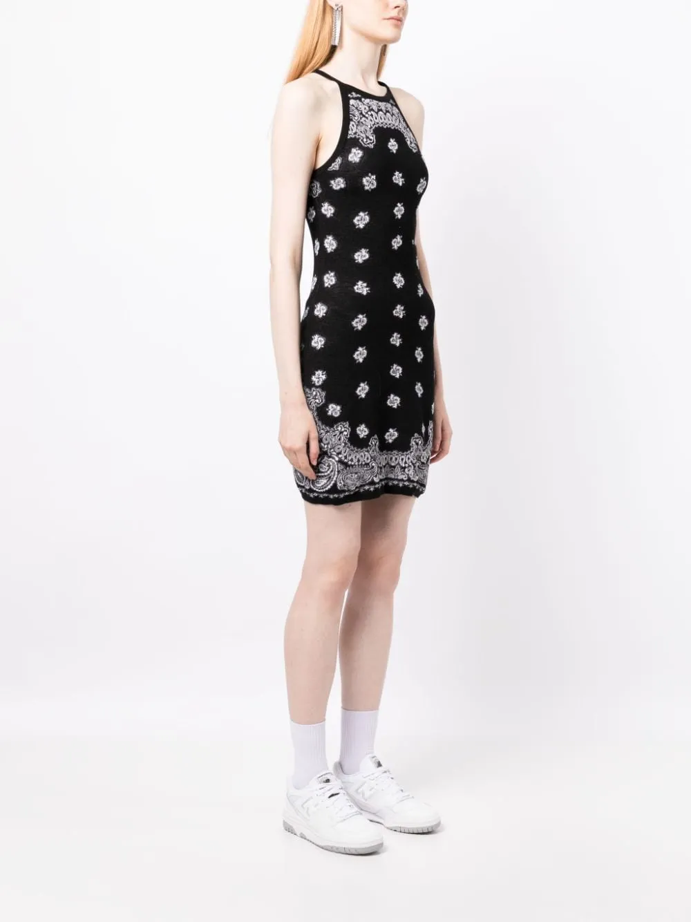 Bandana halterneck dress