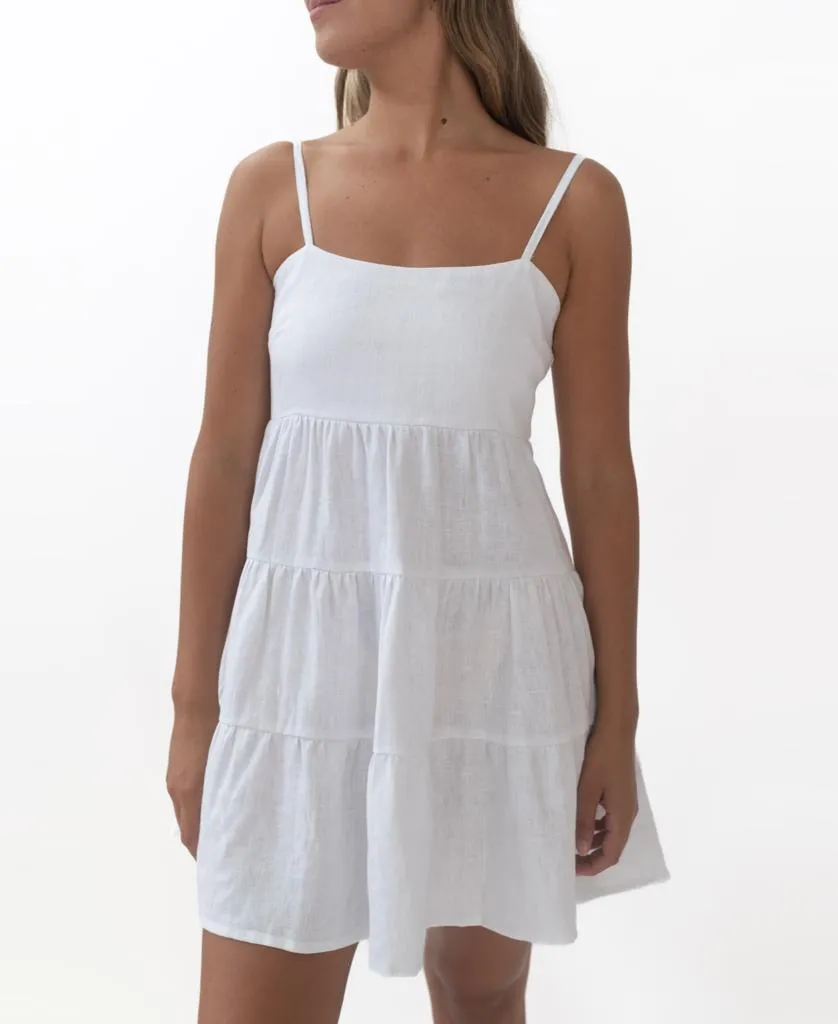 Beth Dress | White