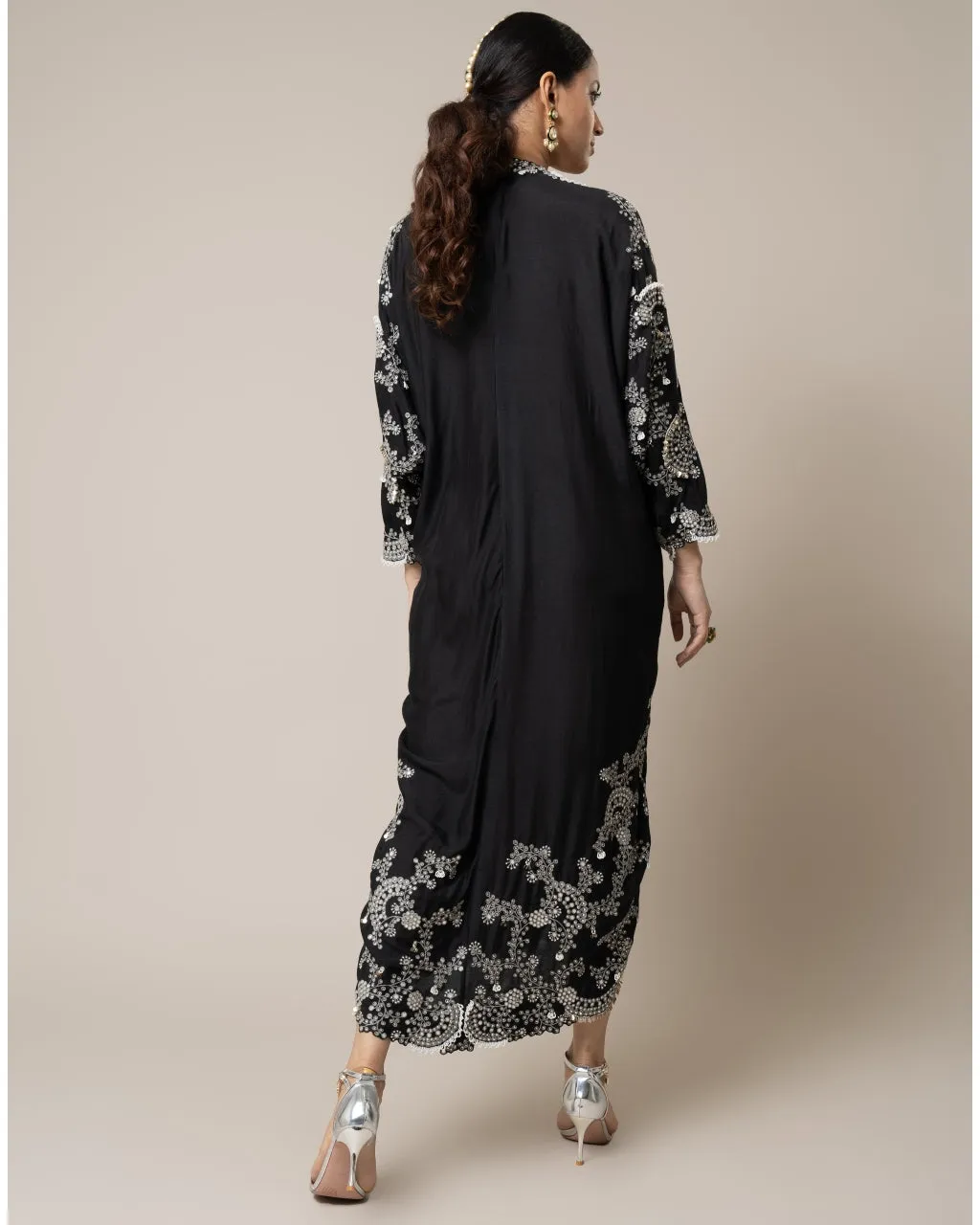 Black Kaftan Dress