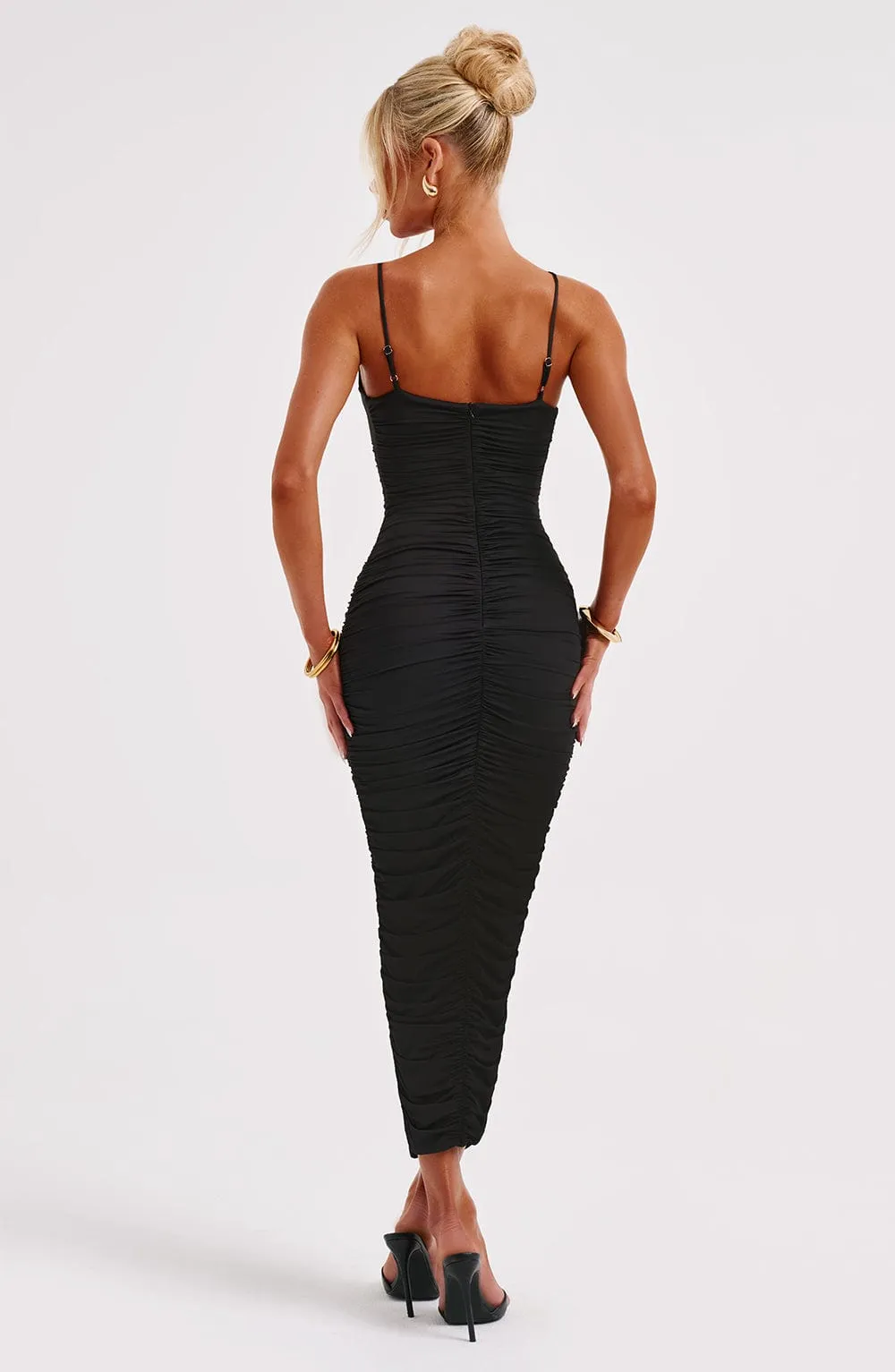 Elias Maxi Dress - Black