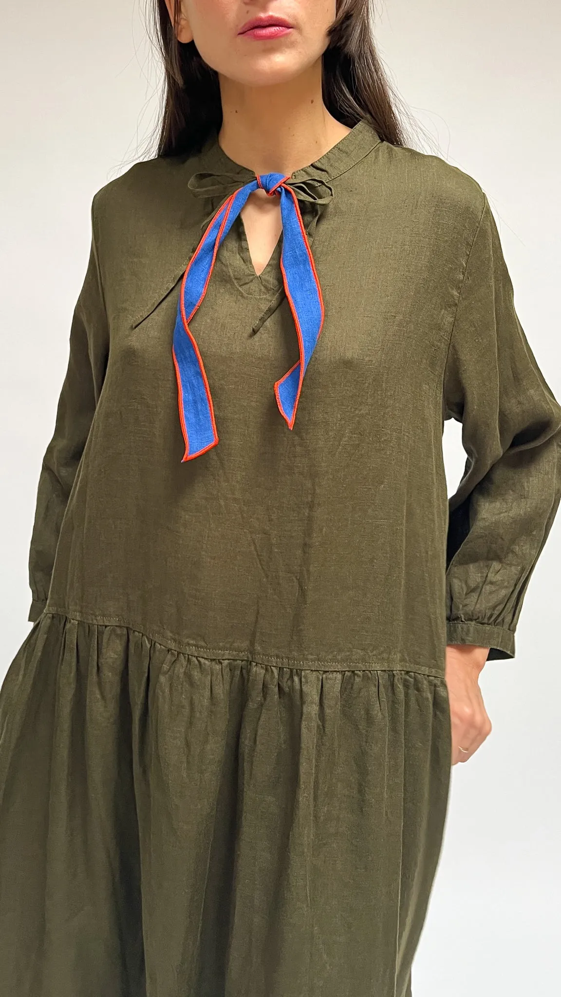 Emma Dress - Olive