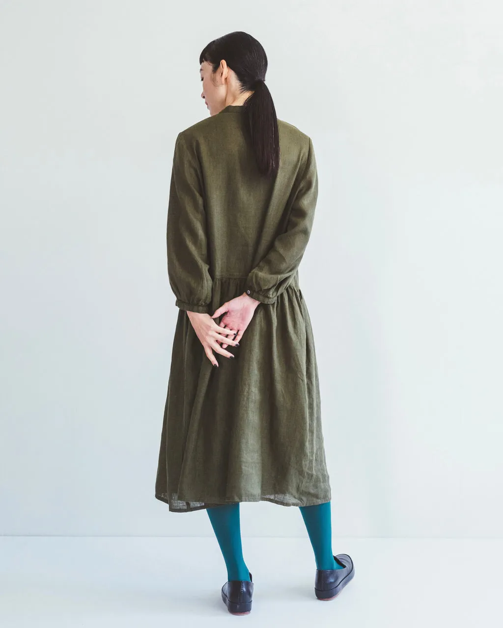 Emma Dress - Olive