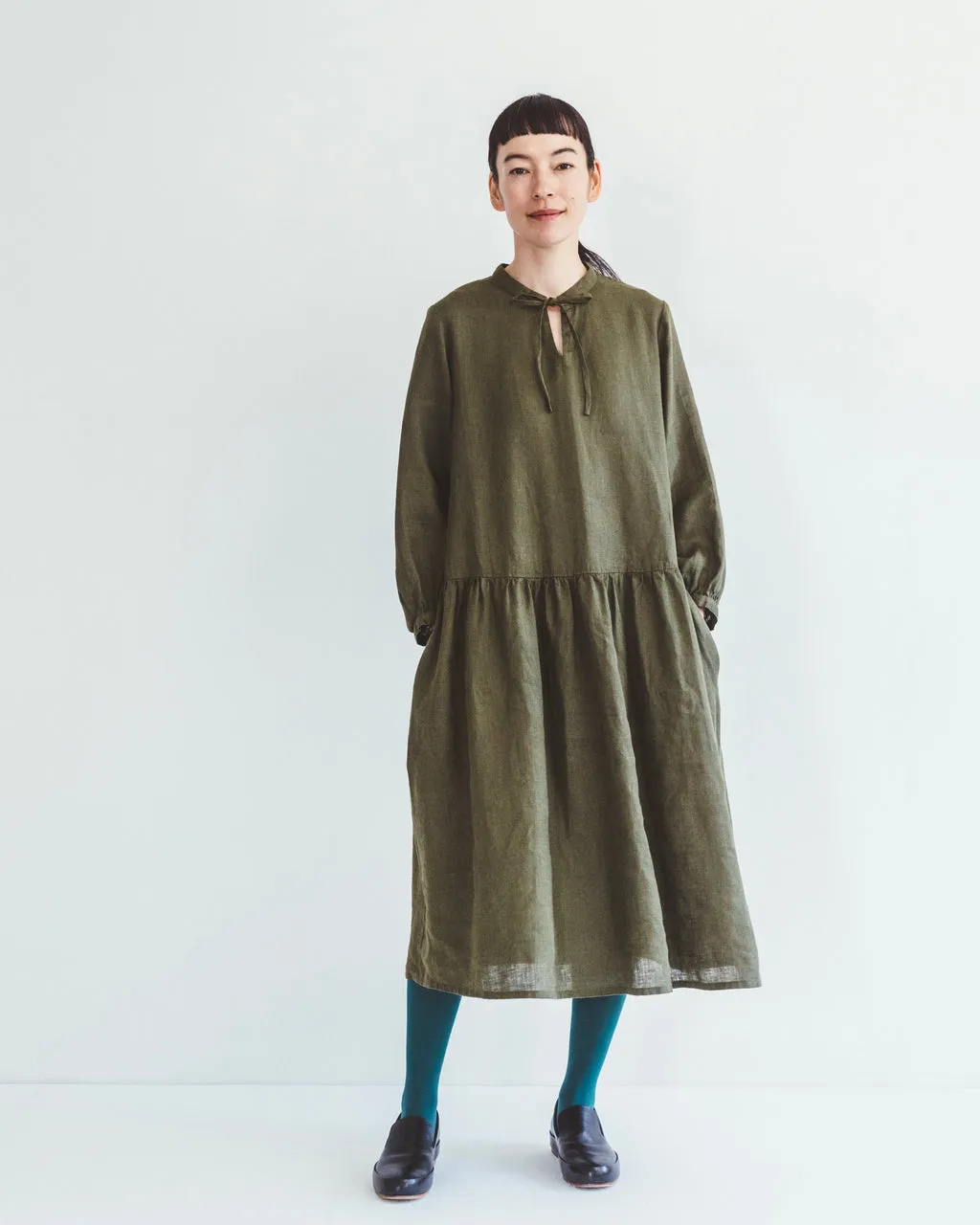 Emma Dress - Olive