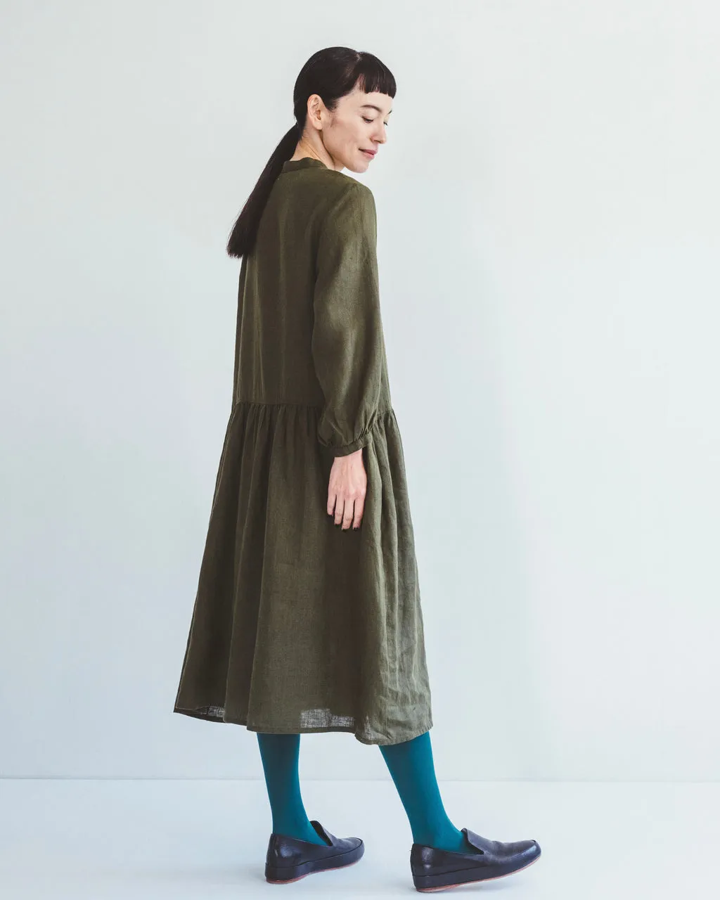 Emma Dress - Olive