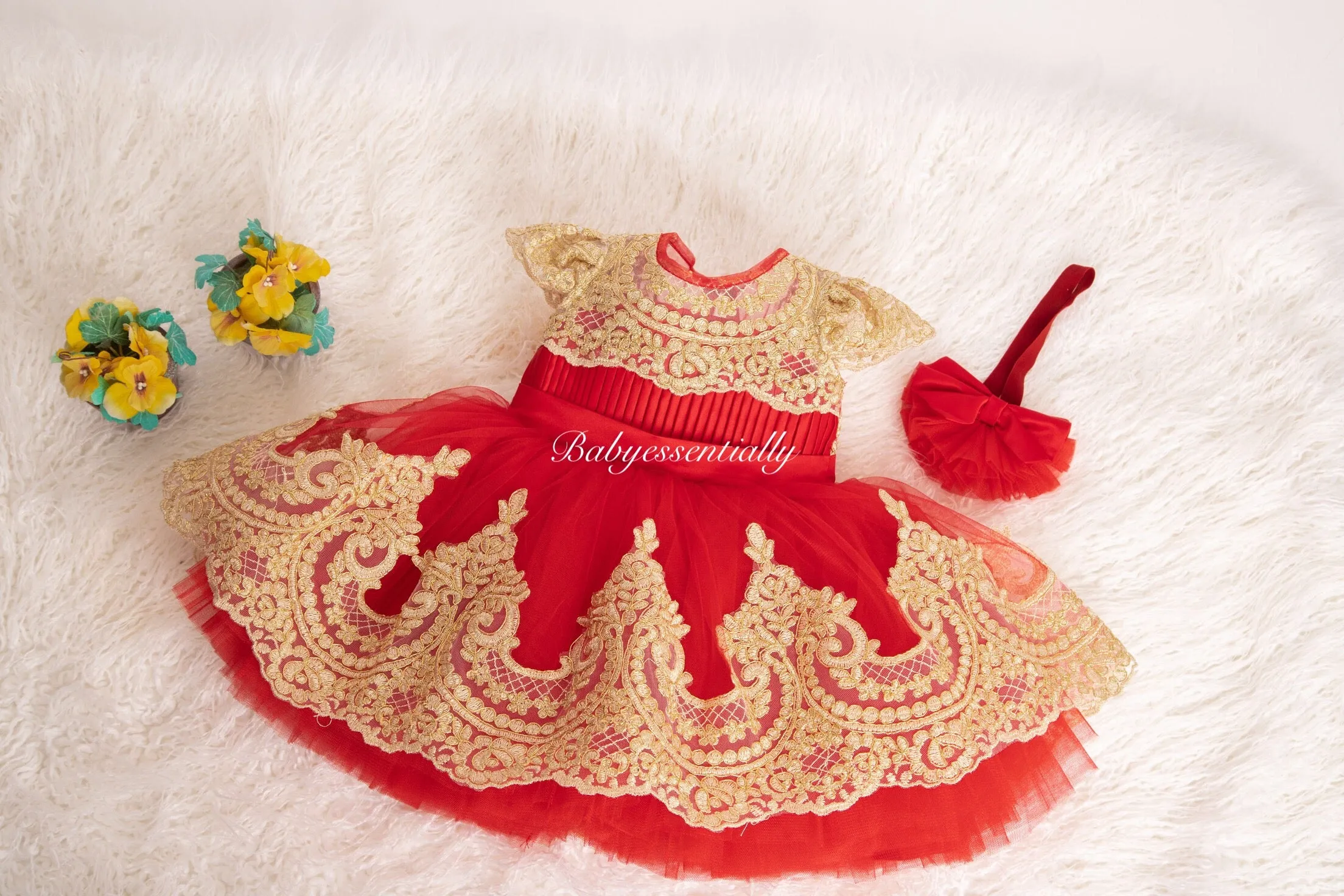 Esmeralda Dress Short  Red