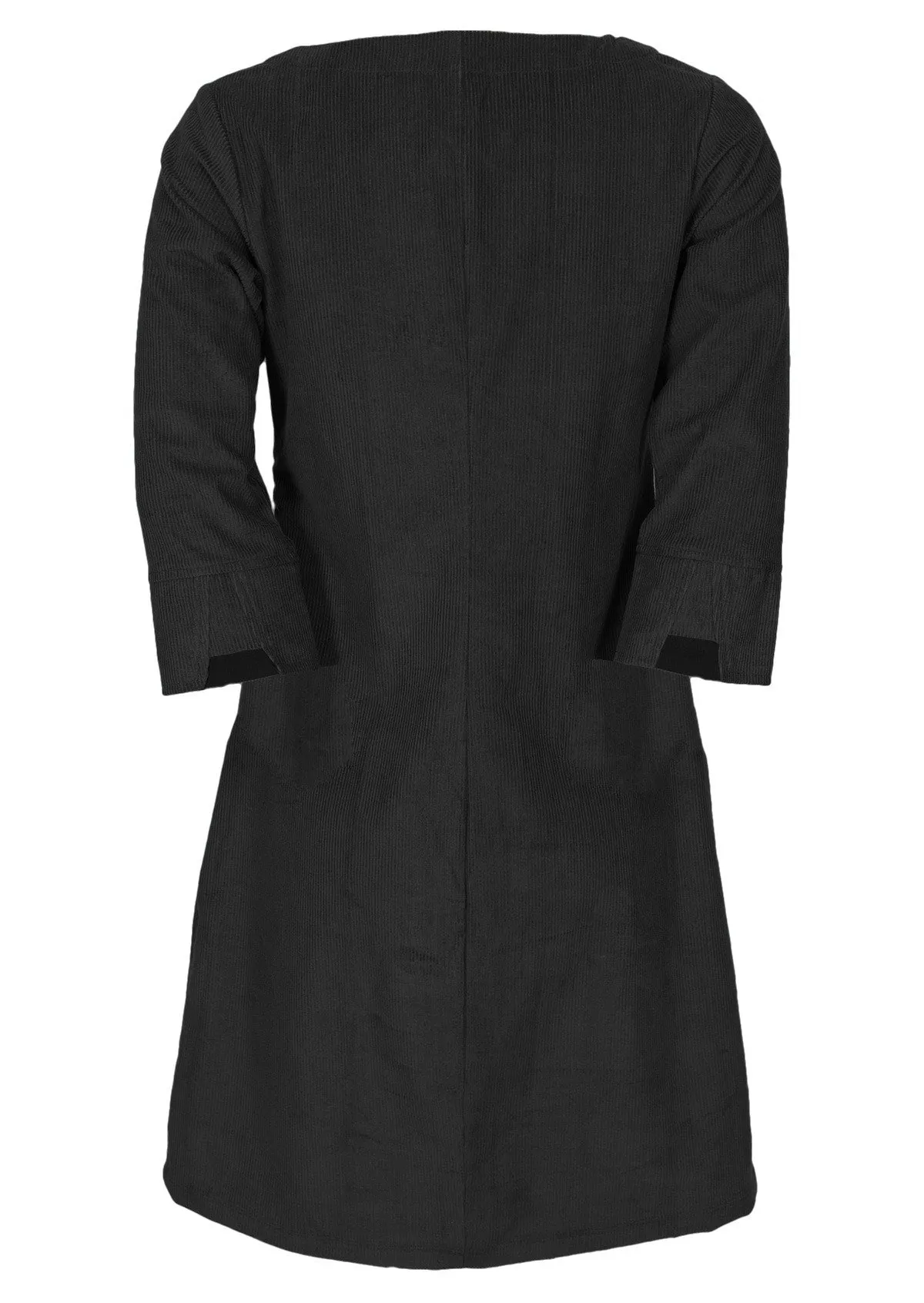 Jamie Corduroy Dress Black