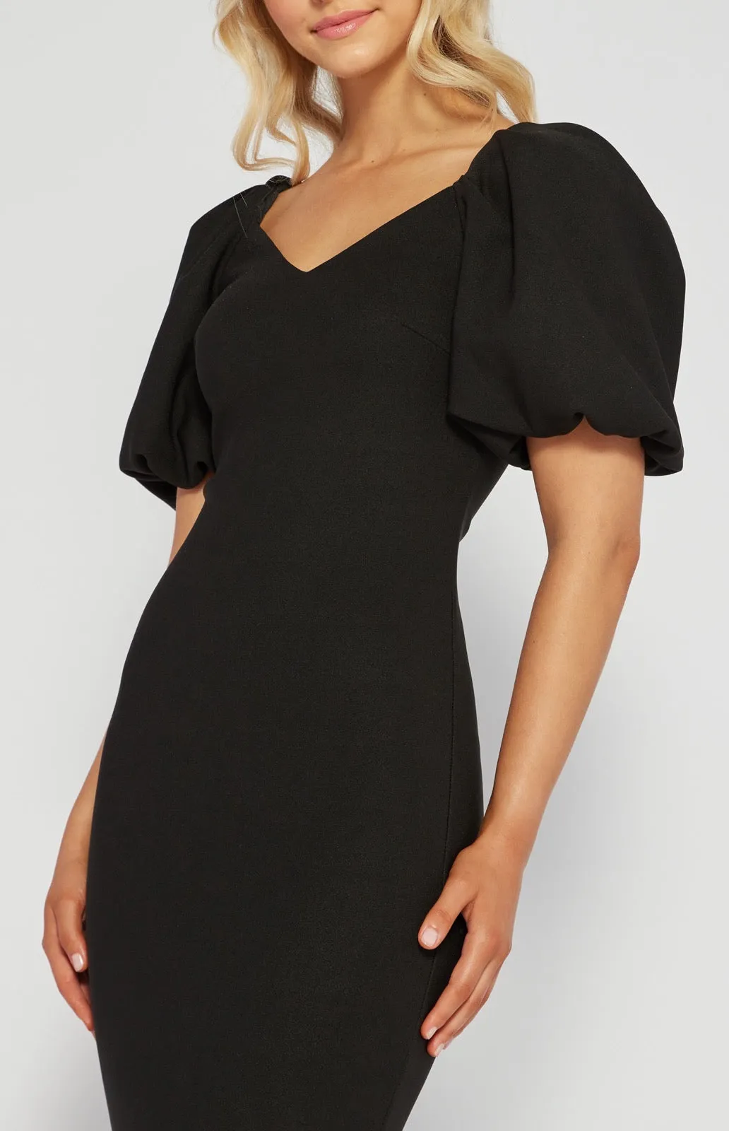 Kieran Midi Dress Black