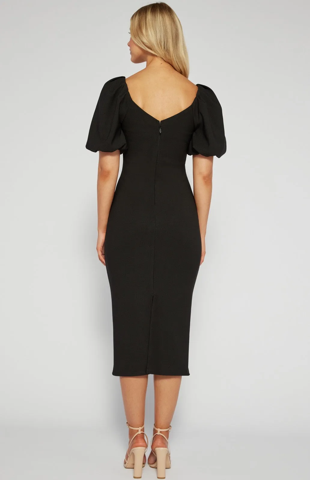 Kieran Midi Dress Black