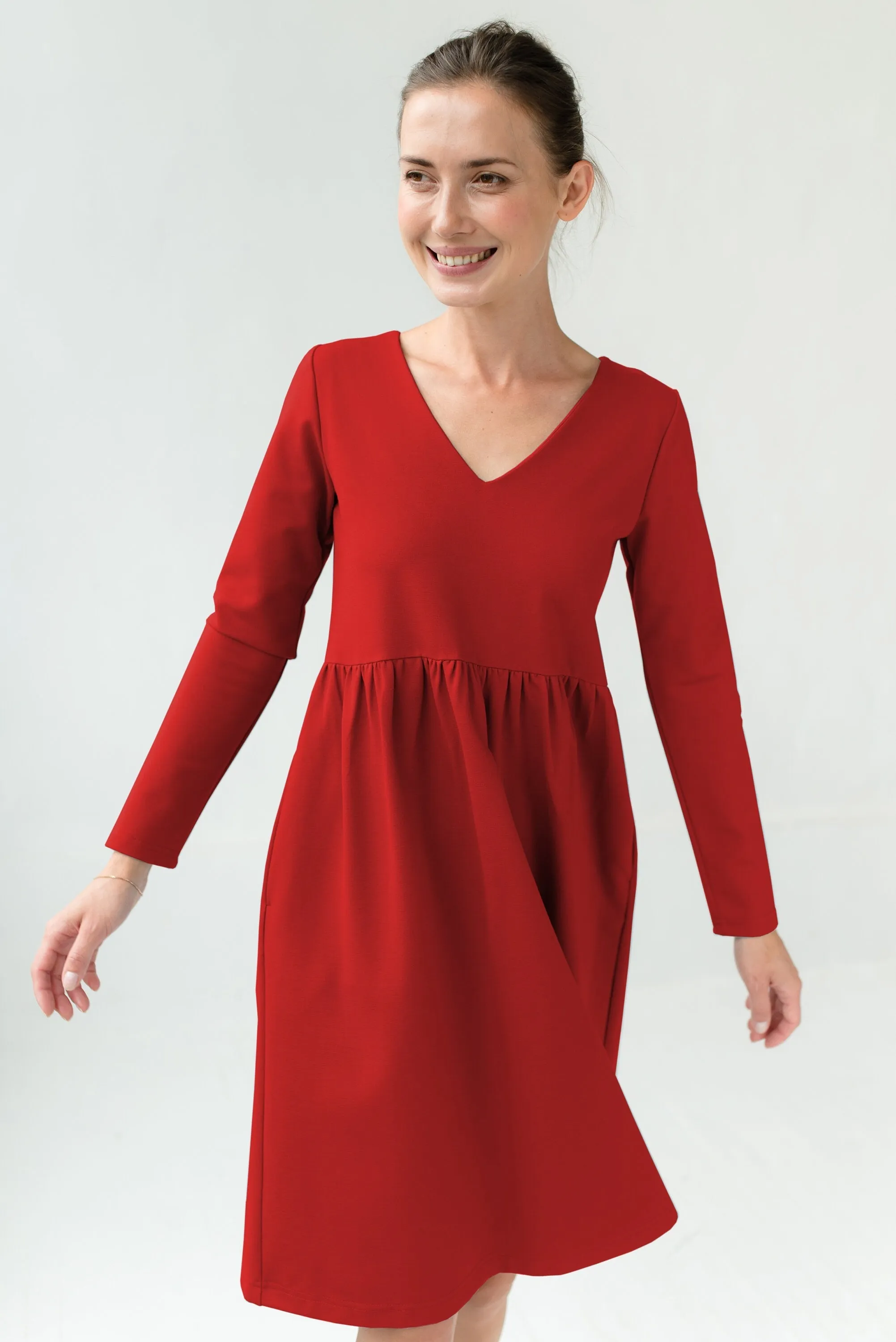 LeMuse SUNSHINE dress, Red, S