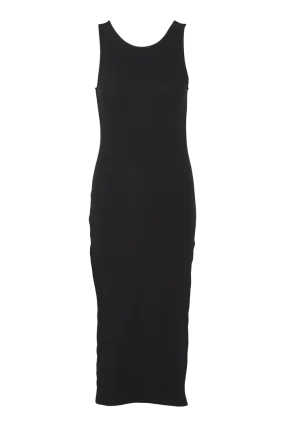 Ludmilla Openback Dress - Black