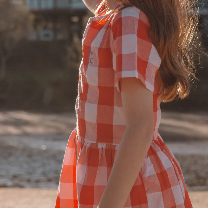 Olive And The Captain Noa Dress - Red Gingham