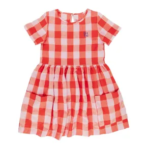 Olive And The Captain Noa Dress - Red Gingham