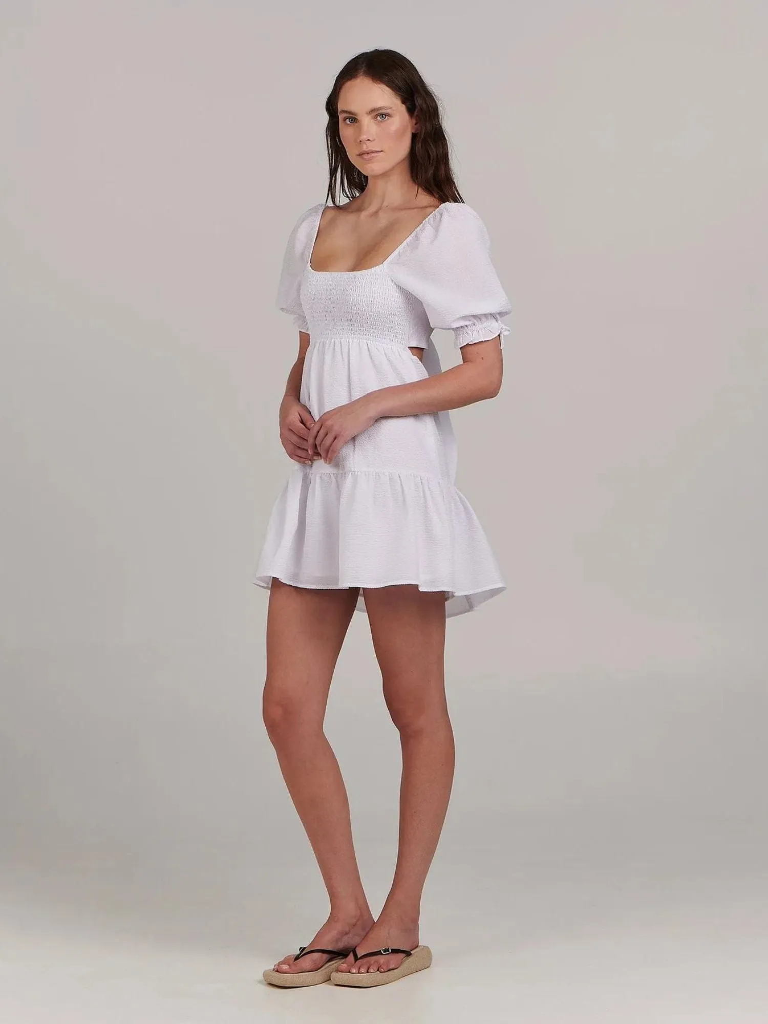 Olivia Mini Dress | White