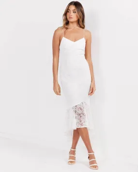 Ollie Dress - White