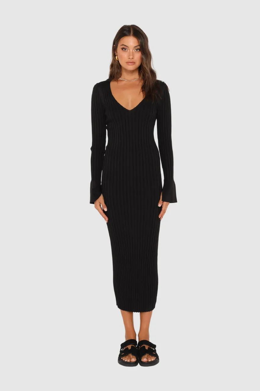 Parker Knit Dress | Black