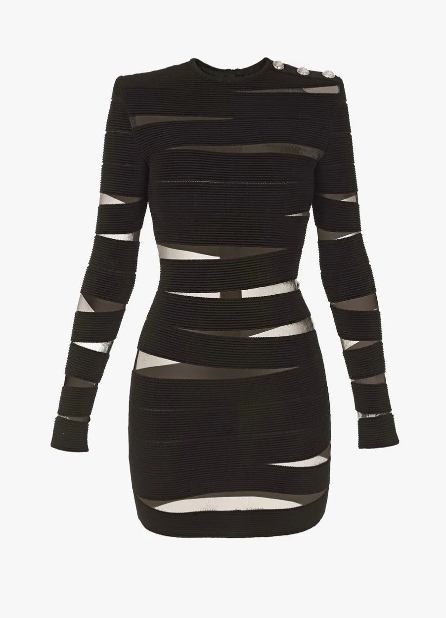 RAYN MINI BLACK DRESS