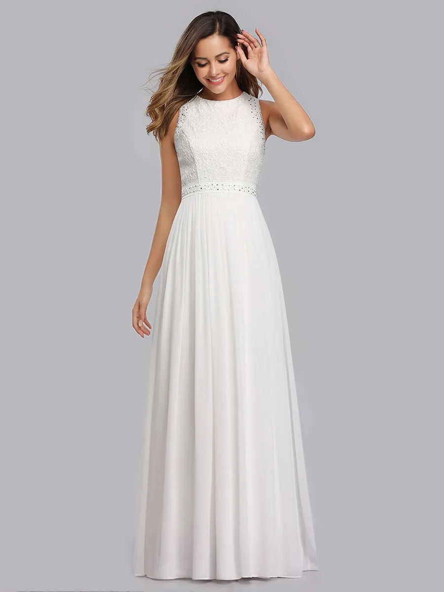 Round Neck Maxi Long Wholesale Party Dresses for Women