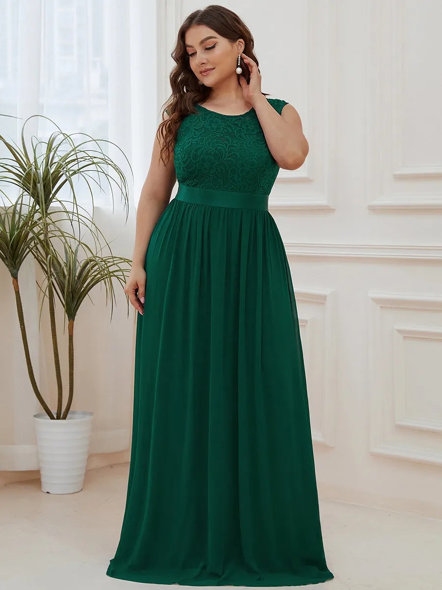 Wholesale Plus Size Fahion Bridesmaid Dresses with Lace